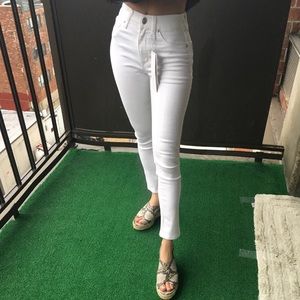 High Rise Hudson Skinny Jeans